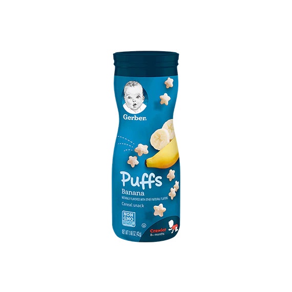 Bánh ăn dặm Gerber Puffs 42g