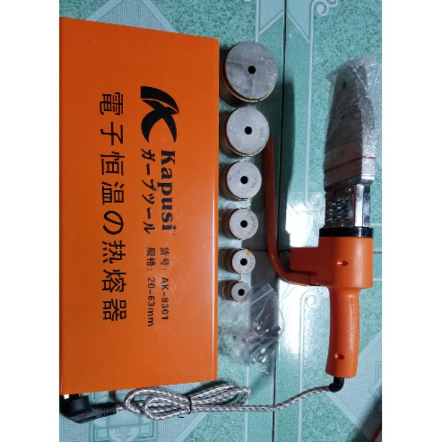Máy hàn nhiệt ống nước nóng kapusi D63 japan