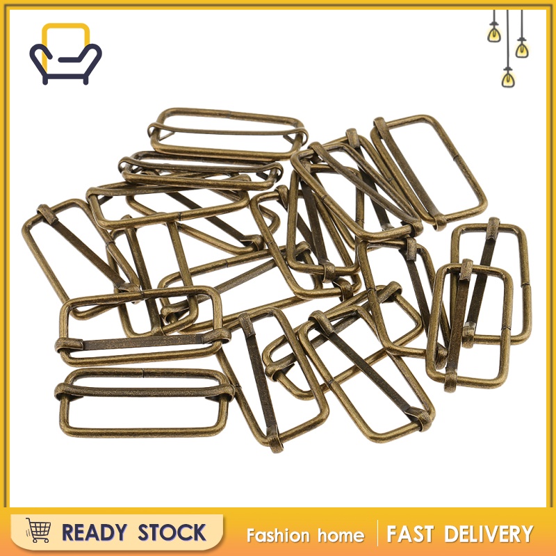 Set 20 Đầu Nối Khóa Dây Đeo Túi Xách Bằng Kim Loại Happi2ness