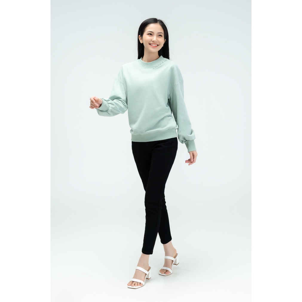 [Mã WABR2711 giảm 10% đơn 250K] Ao nỉ nữ YODY dáng chờm vai tay bồng giữ ấm không bai xù ATN4372 | BigBuy360 - bigbuy360.vn