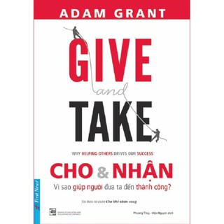 Sách - give and take - cho & nhận - firstnews