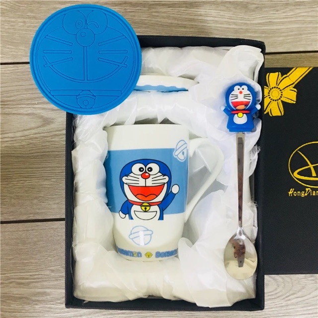CỐC SỨ DORAEMON HELLOKITTY