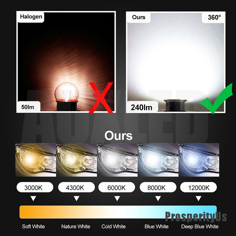 Đèn Led Đặc Biệt 10x1156 Cob 12led Ba15S Chất Lượng Cao