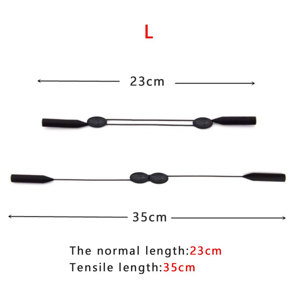 Dây Đeo Mắt Kính Thể Thao Bằng Silicone Có Thể Điều Chỉnh