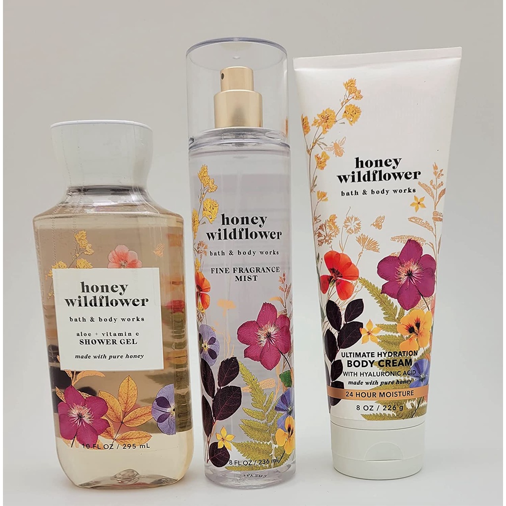 Xịt thơm toàn thân Bath & Body Works mùi Honey Wildflower