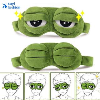 Mặt Nạ Che Mắt Ngủ Họa Tiết Chú Ếch Dễ Thương