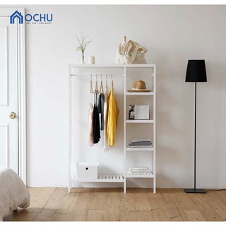 KỆ GỖ TREO QUẦN ÁO 2 NGĂN HÀN QUỐC - DOUBLE HANGER - T
