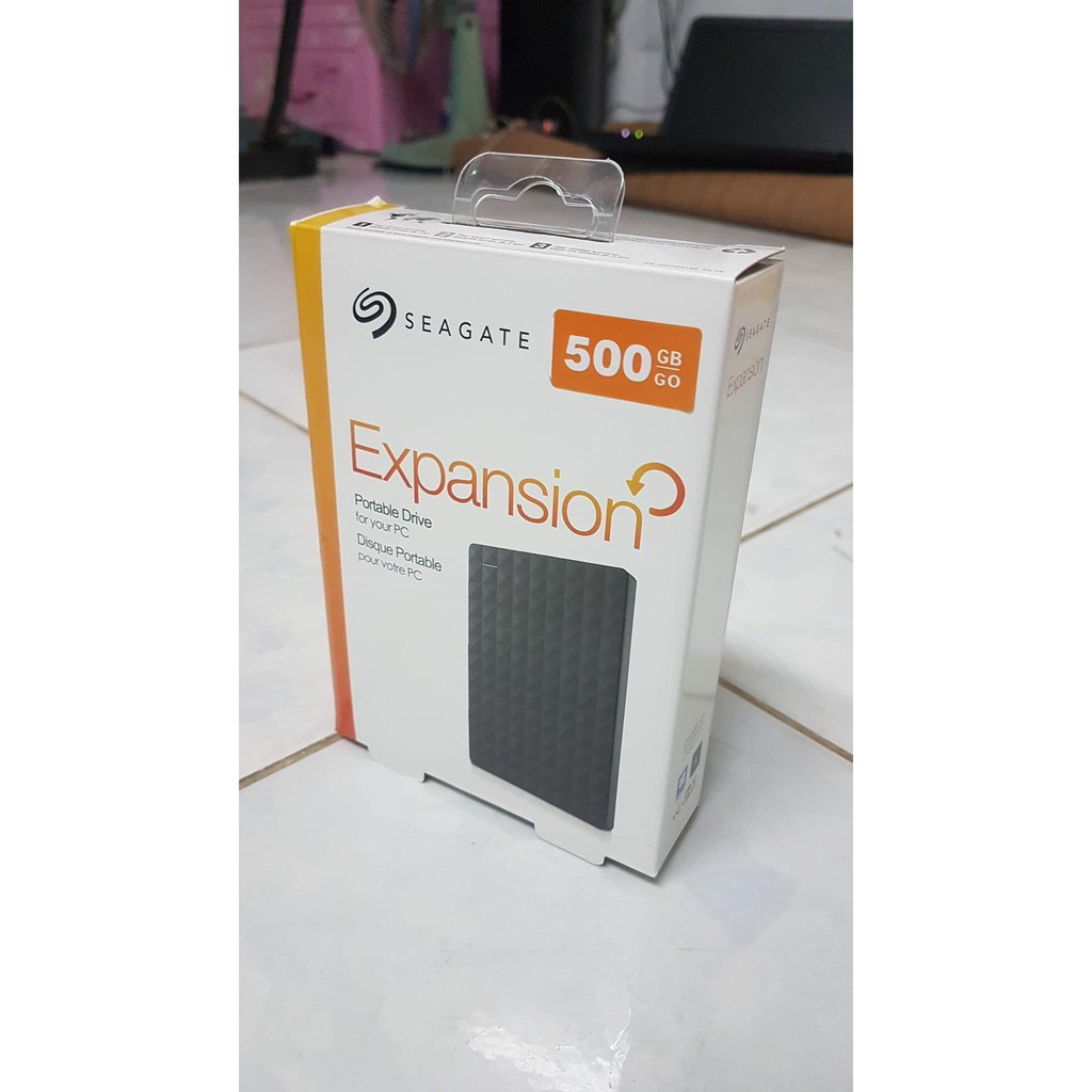 Box di động 500g Seagate Sata 3.0 { Bảo hành 2 năm }