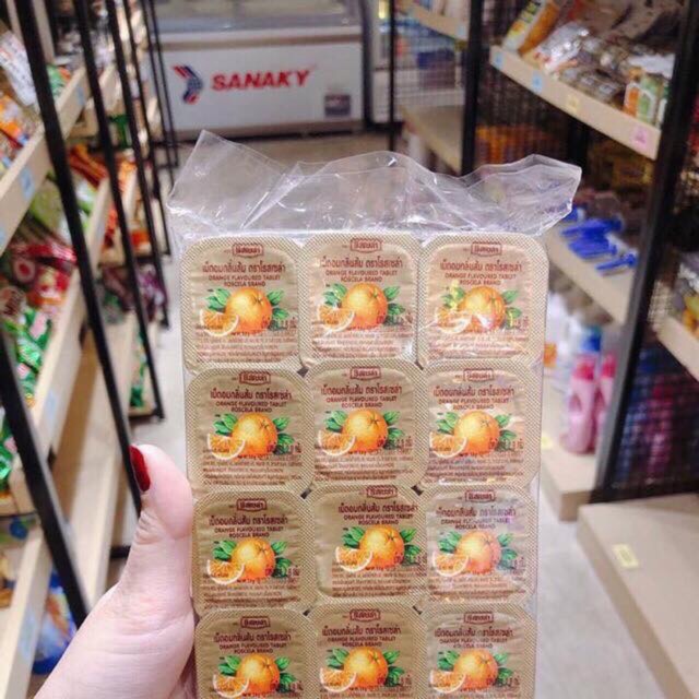 Kẹo ngậm C trái tim Thái Lan 22k/ 1 vỉ