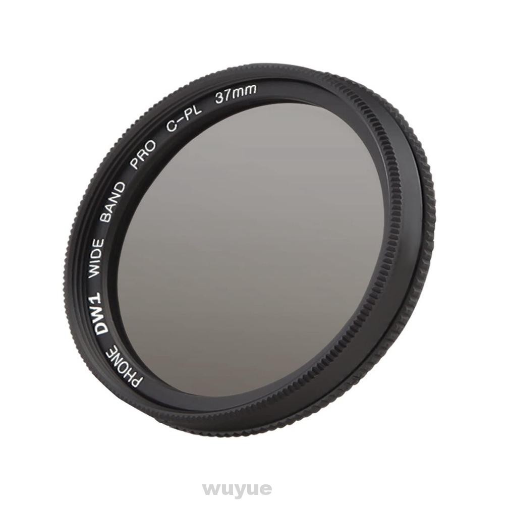 37MM Universal Portable External Clip On Photography Circular Polarizer CPL Filter Phone Camera Lens