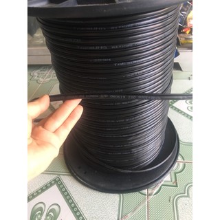 cuộn  cáp mạng ngoài trời 500m 4 lõi có dây cường lực