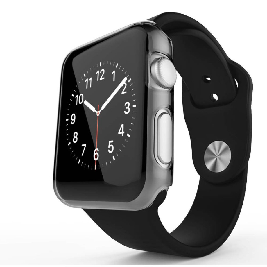 Ốp cứng trong suốt bảo vệ mặt đồng hồ Apple Watch 4 40mm 44mm | BigBuy360 - bigbuy360.vn