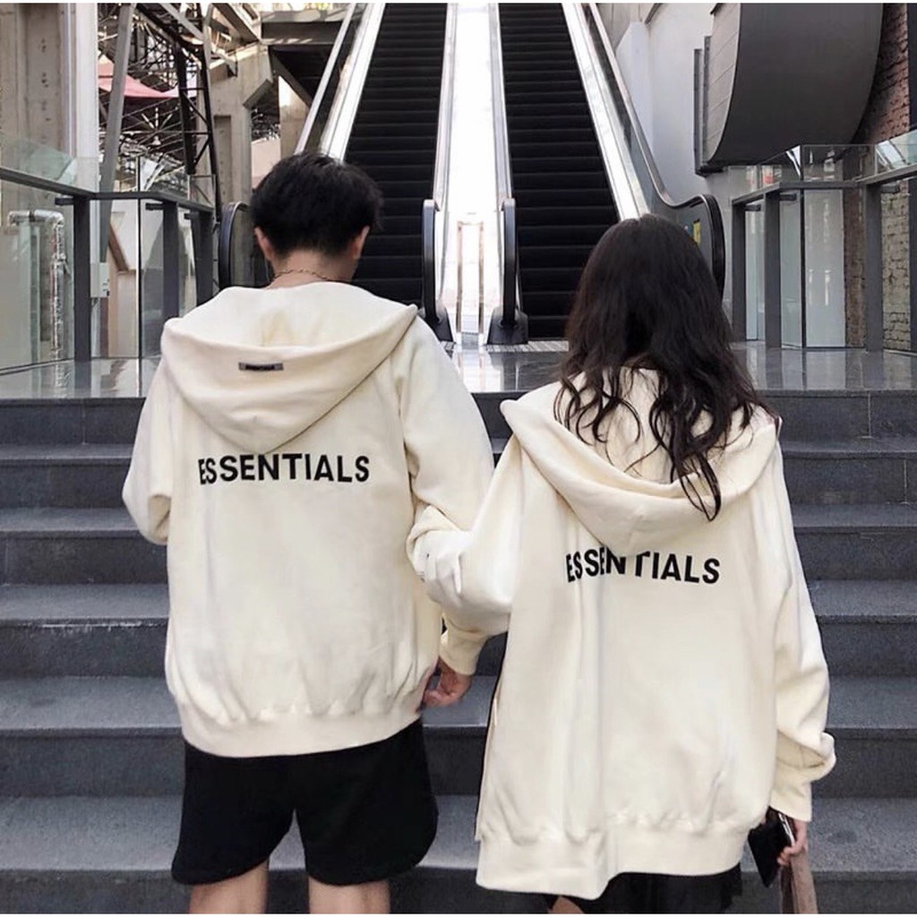 Áo KHOÁC Hoodie ESSENTIALS Ulzzang Unisex 1hitshop (có T.AG nón) | BigBuy360 - bigbuy360.vn