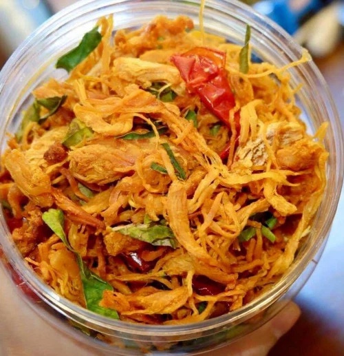 Khô gà lá chanh Hũ 180g Đậm vị Thơm ngon | BigBuy360 - bigbuy360.vn