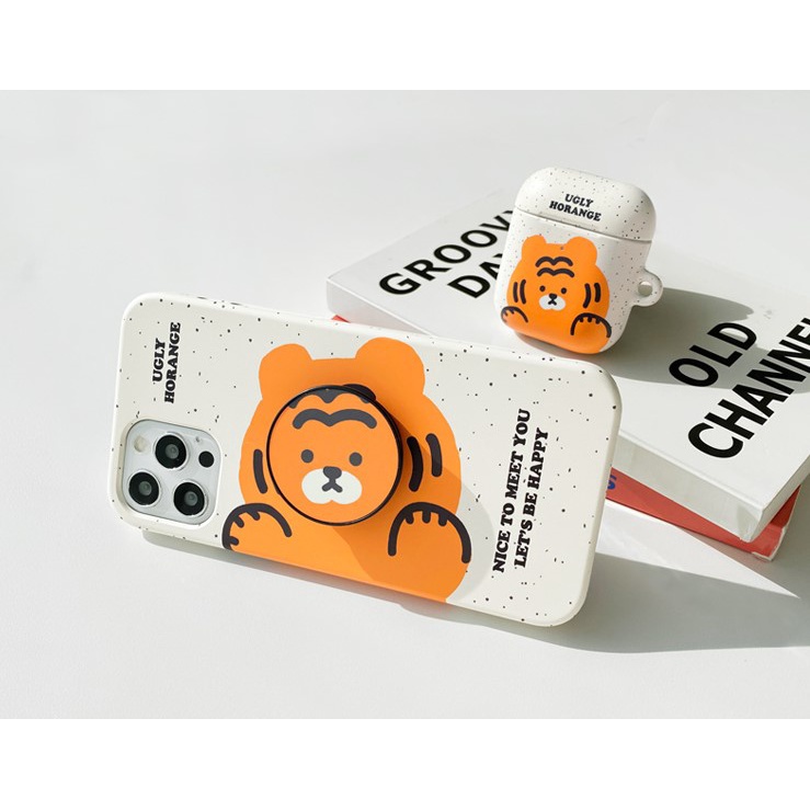 Korea MoMoCase Grips tiger  Compatible for iPhone All models Samsung