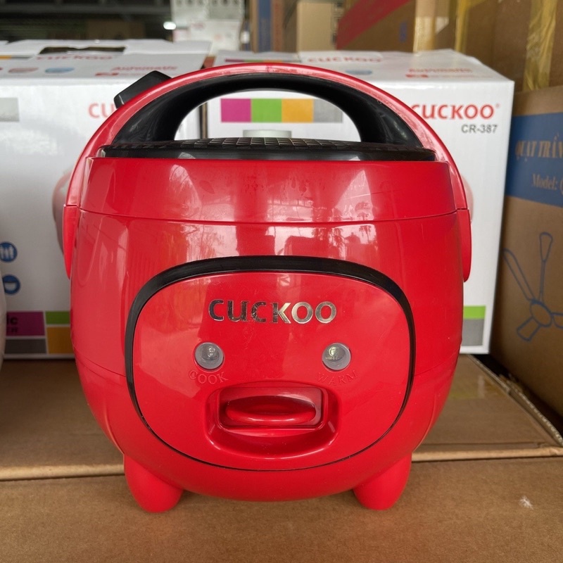 Nồi Cơm Điện CUCKOO mini 1L-1.2L-1.8L CUCKOO CR387 - Kiêu Dáng Hàn Quốc Siêu Đáng Yêu