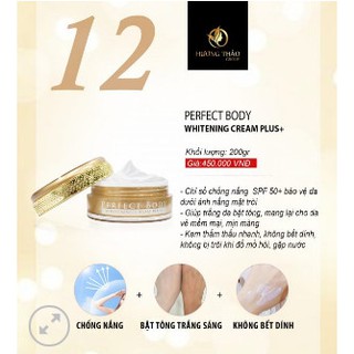 Perfect body whitening cream plus+