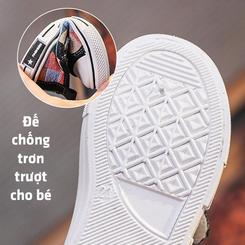 Giày Cho Bé Gái Và Trai Không Trơn Trượt, Giày Trẻ Em Giá Rẻ