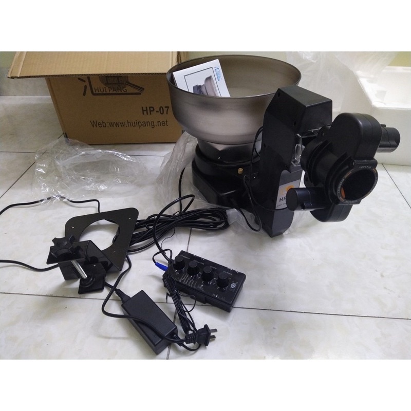 Máy Bắn Bóng Bàn Hp 07 Tặng 100 quả bóng tập Hàng Chính Hãng