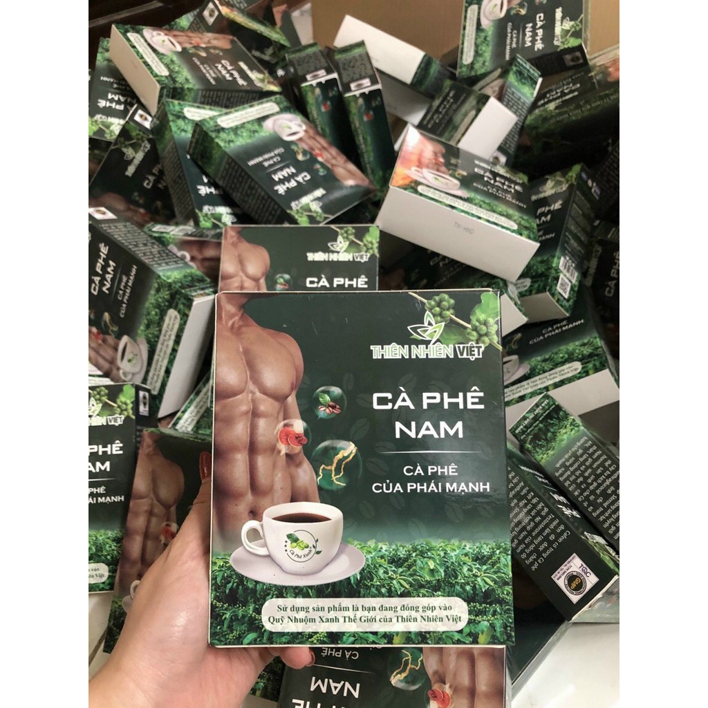 Cà phê Nam (hộp 10 gói dành cho phái mạnh) | Thế Giới Skin Care