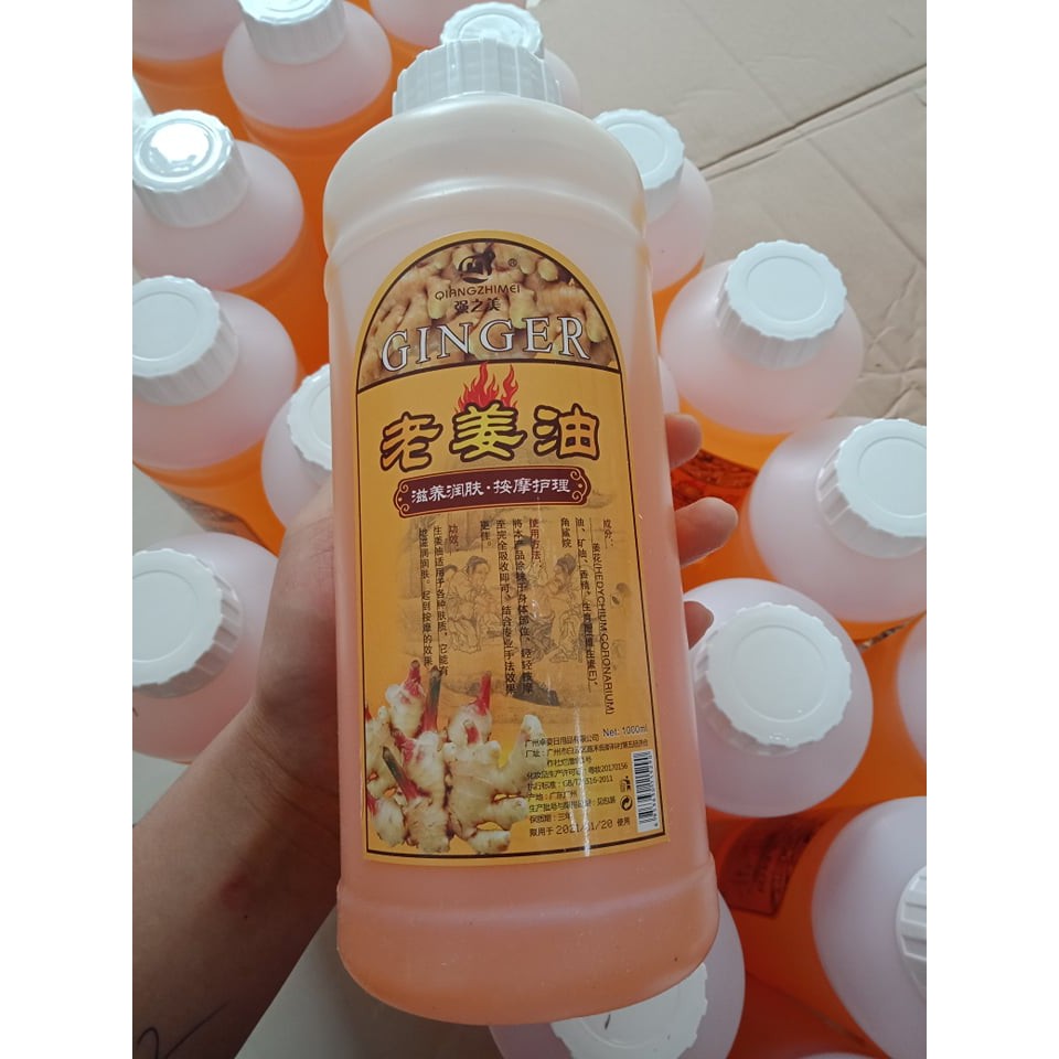 Dầu massage gừng, ấm nóng sâu,  giảm béo,  body