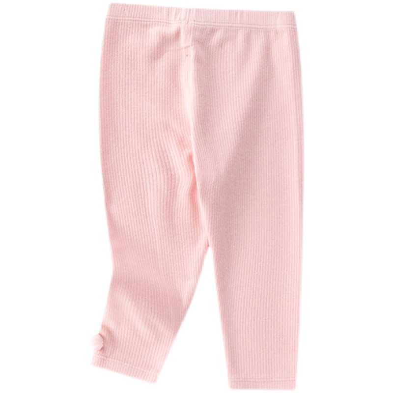 (0-3 tuổi) Quần legging thu đông bé gái hãng BALABALA hồng và trắng
