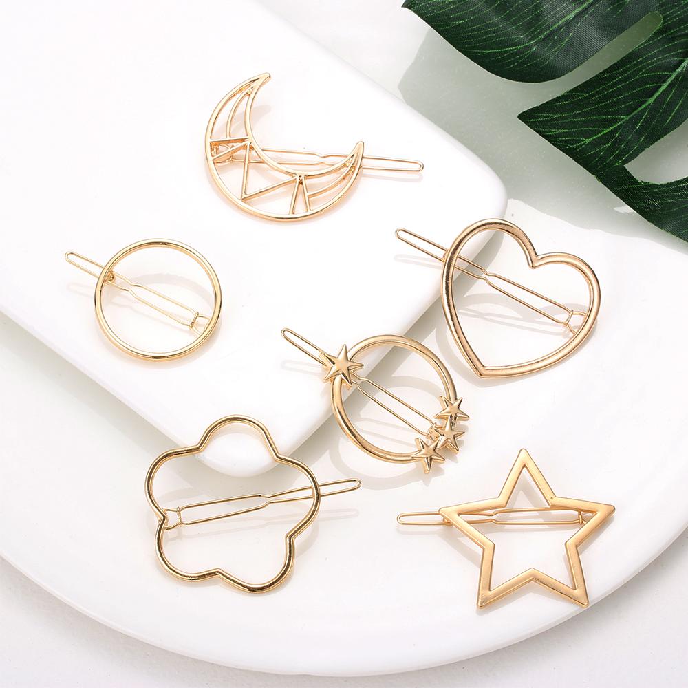 MAHES Kẹp tóc nữ thiết kế độc đáo