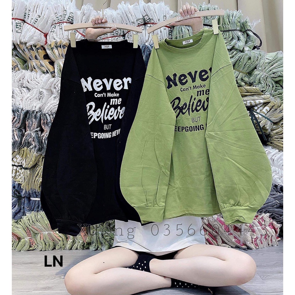 [HÀNG MỚI ƯU ĐÃI] Áo nỉ  cổ tròn tay bồng yêu hết nấc (CT5-P00)