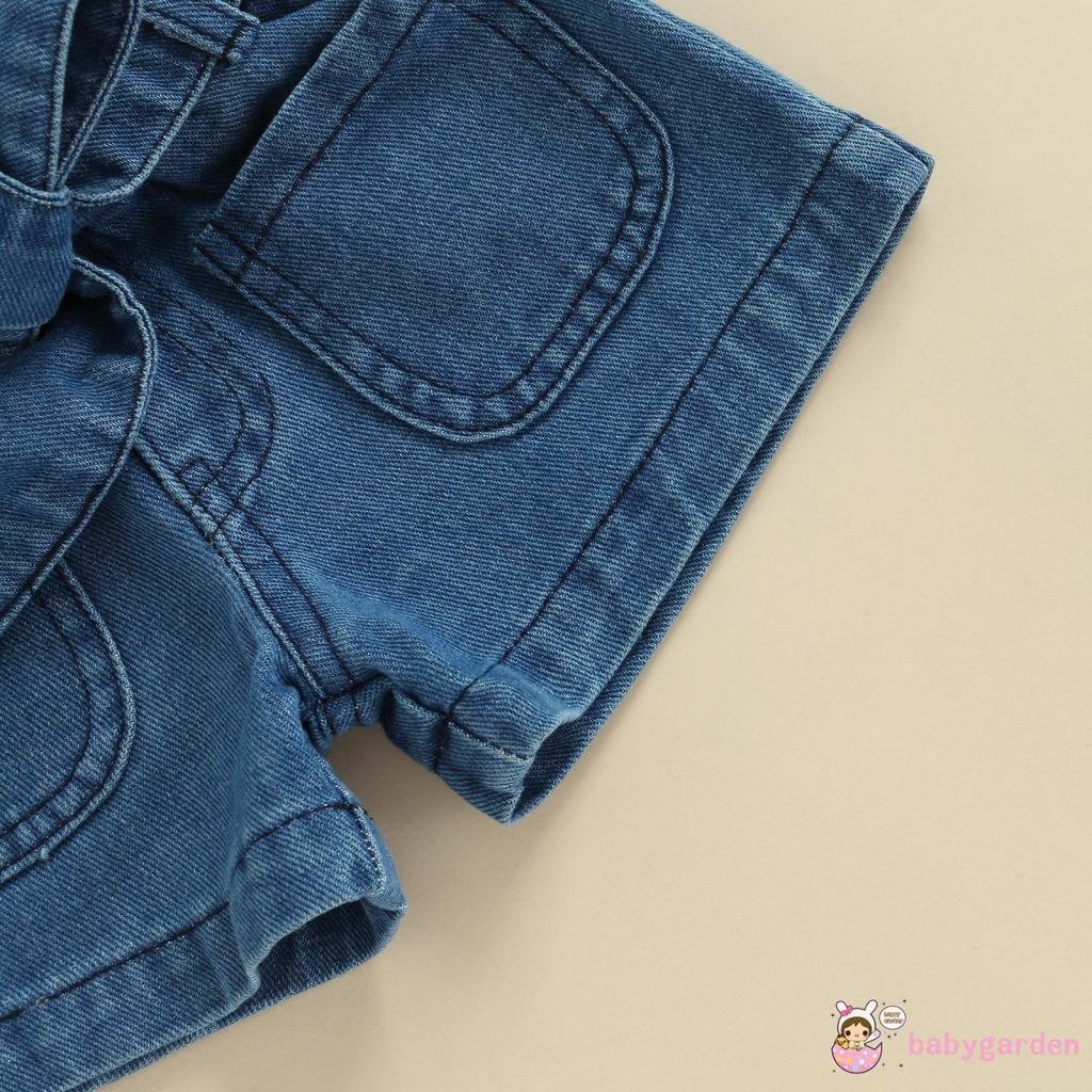 Bộ Trang Phục 5 Món Gồm Áo Thun Đan Len Màu Trơn + Dây Thắt Lưng + Thắt Lưng Dành Cho Bé Gái
