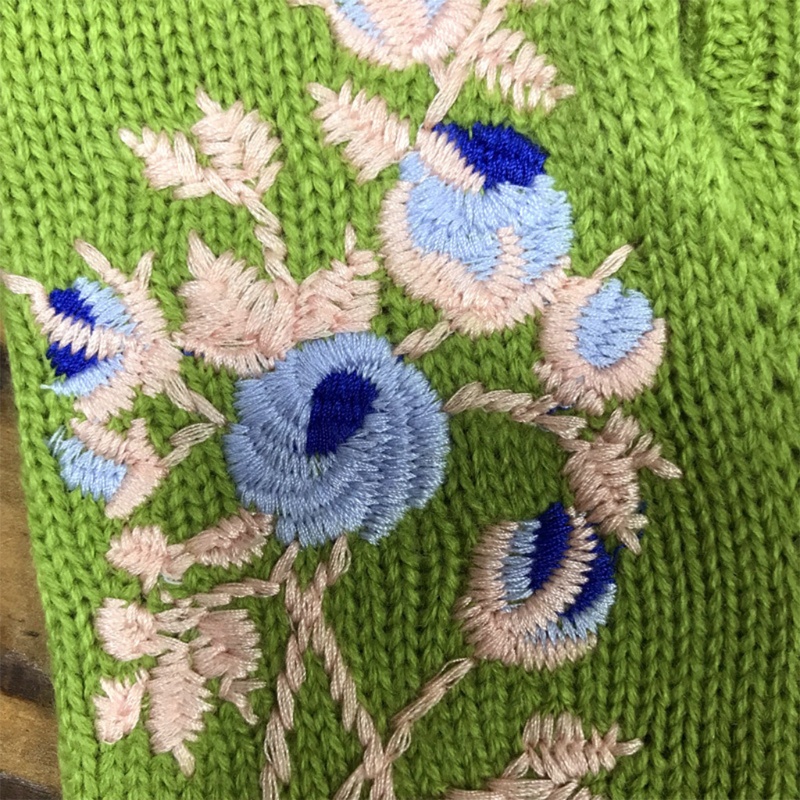 Găng Tay Đan Len Thủ Công Mini 2x19cm