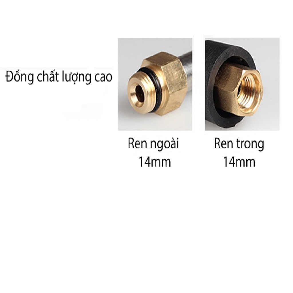 Ống nối dài súng máy rửa xe - cần nối dài cho vòi xịt rửa