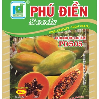 Hạt giống đu đủ ruột đỏ F1 Đài Loan
