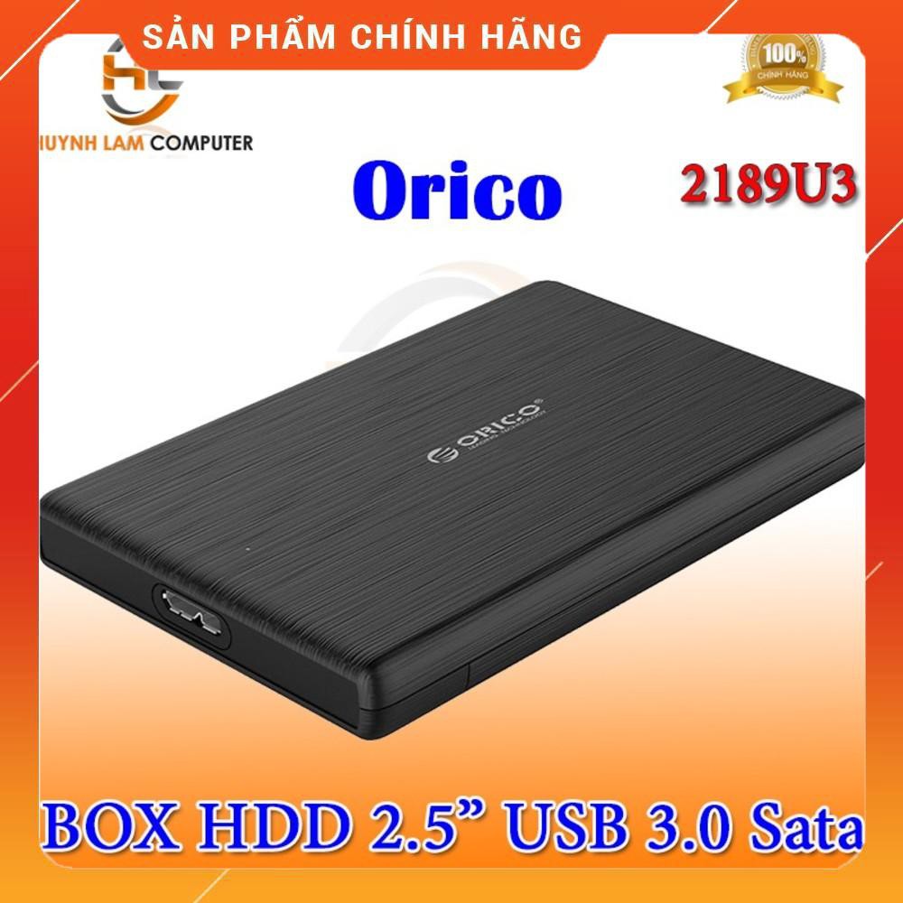 Box HDD 2.5" ORICO 2189U3 USB3.0 2.5 Nhựa Cứng-Hộp đựng ổ cứng 2.5inch (1 cái không vỏ, 1 cái có hộp)