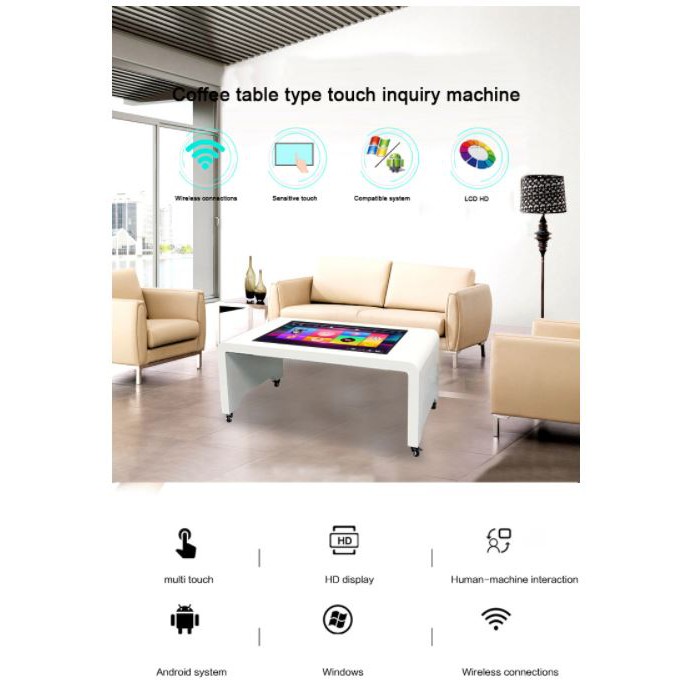 [Mã TOMKO5 giảm 5% đơn trên 3TR] Màn Hình Quảng Cáo Dạng Bàn - Bàn Cảm Ứng Thông Minh | BigBuy360 - bigbuy360.vn