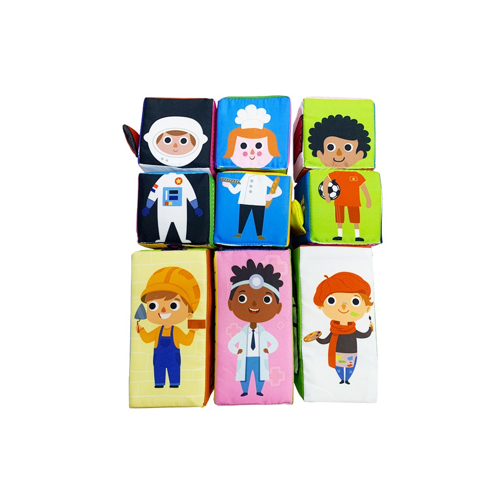 ĐỒ CHƠI VẢI, XẾP HÌNH VẢI 16 CHI TIẾT AN TOÀN THƯƠNG HIỆU PIPO VIỆT NAM (đạt chứng nhận tiêu chuẩn Đồ chơi