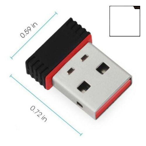 helsinki Wireless Internet USB 2.0 WiFi Dongle WLAN Adaptor 802.11 B/G/N Converter Part