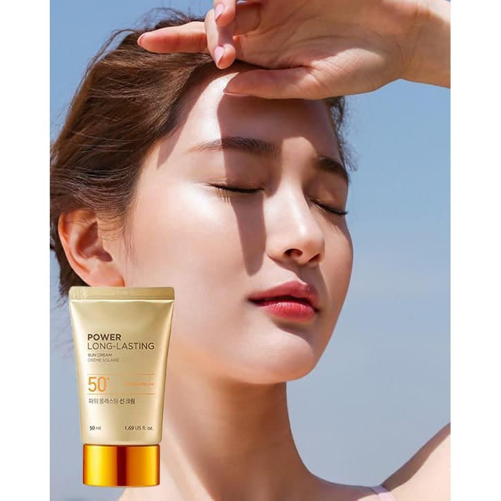 Kem Chống Nắng The Face Shop Power Long - Lasting Sun Cream 50ml