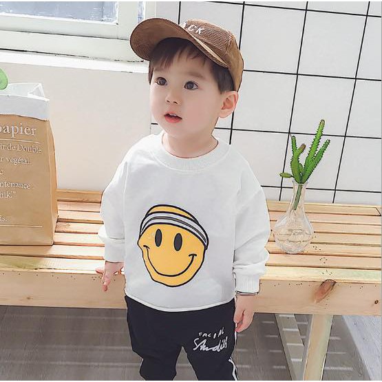 ÁO ĐÔNG BÉ TRAI SMILEY
