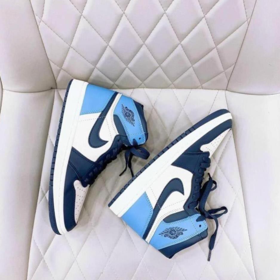 Giày NlKE JD Xanh Than Cao Cổ Thể Thao - Chuẩn 1:1 Full box/bill | BigBuy360 - bigbuy360.vn