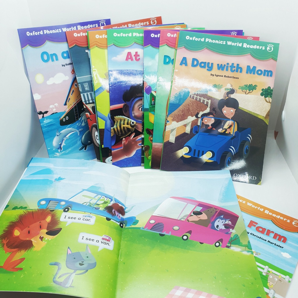 Bộ Oxford Phonics World Reader – Học phát âm Phonics 15c (kèm file nghe)