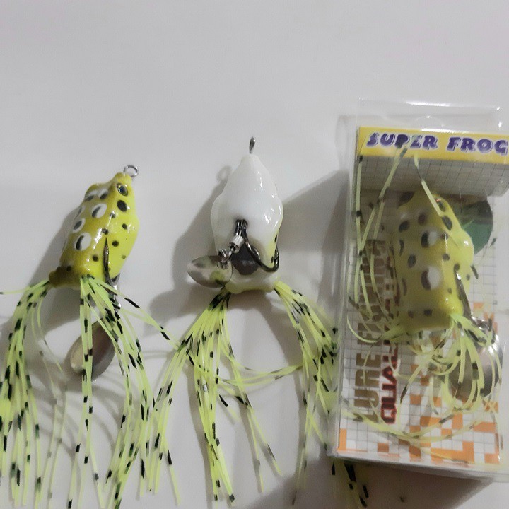 câu lure-mồi ếch hơi câu lure