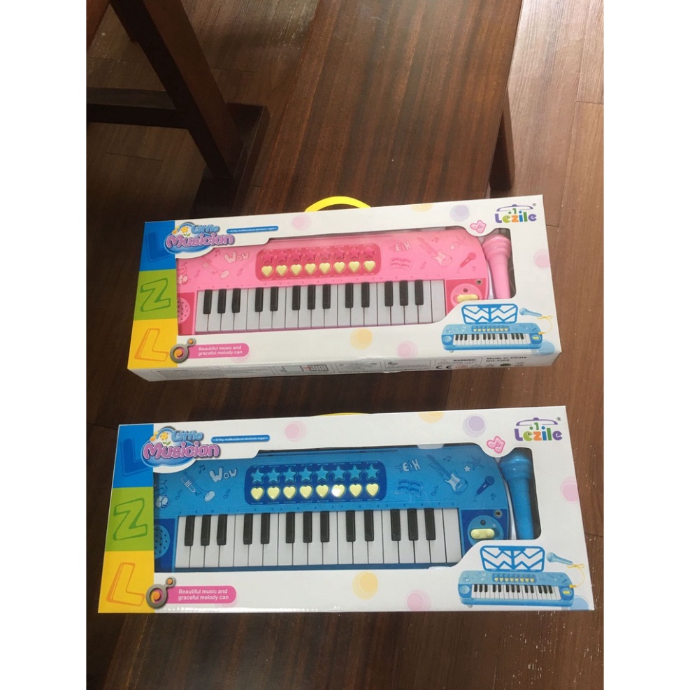 Đàn piano cho bé học đàn kèm mic, ánh sáng chế độ chuẩn âm và nhiều chế độ hấp dẫn