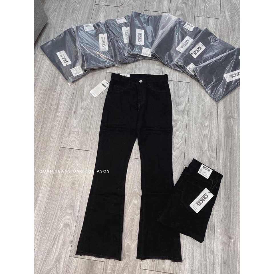 Bán sỉ quần bò đen ống loe cho nữ mã 82 x jeans loe đen | BigBuy360 - bigbuy360.vn