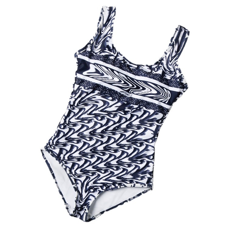 DUNEA Đồ Bơi Một Mảnh In Chữ Cái Thời Trang Gợi Cảm Dành Cho Nữ