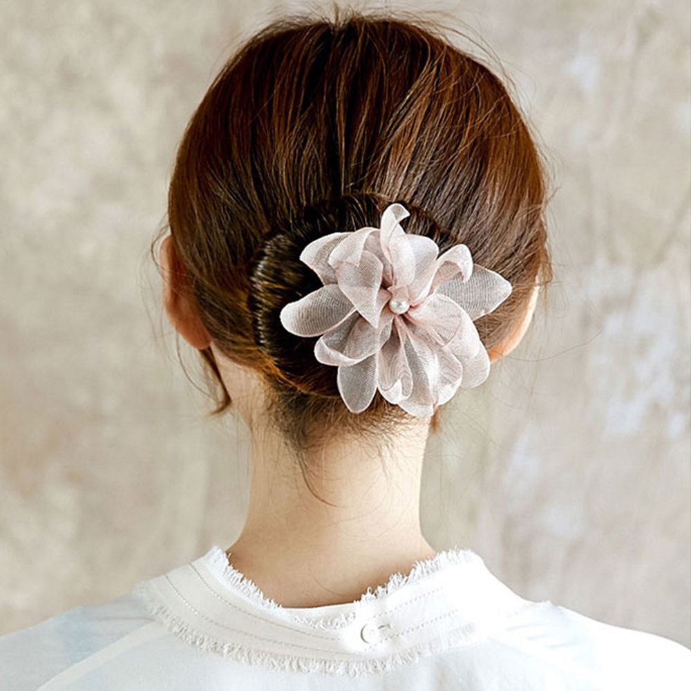 Dụng cụ tạo búi tóc thời trang hình hoa xinh xắn