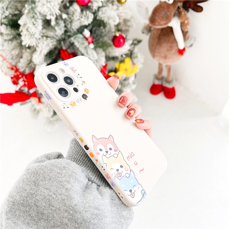 Ốp lưng iphone Mia U cạnh vuông in hình viền 5/5s/6/6plus/6s/6splus/7/7plus/8/8plus/x/xr/xs/11/12/pro/max/plus/promax | BigBuy360 - bigbuy360.vn