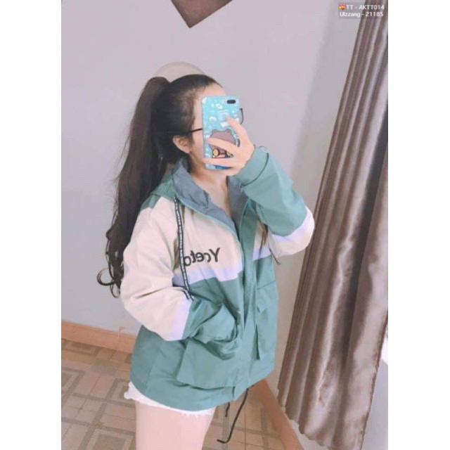 🌵 𝐓𝐡𝐞𝐔𝐥𝐳𝐳𝐚𝐧𝐠 🌵 042 Áo Khoác Kaki 2 Lớp Phối Màu Thêu Chữ (Kèm Video, Hình Chụp Thật) | BigBuy360 - bigbuy360.vn