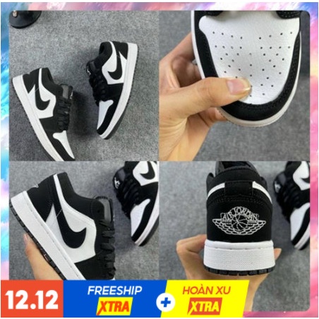 Giày Jodan Panda Đen Trắng Cổ Thấp Full Size (36-43)