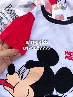 Bộ Hè Bé Trai Mickey Lêu Lêu