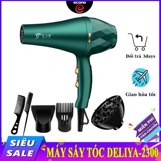 Máy sấy tóc 2 chiều nóng lạnh, Máy sấy tóc mặt nhám DELIYA-2300 Chính hãng nhập khẩu nội địa trung quốc
